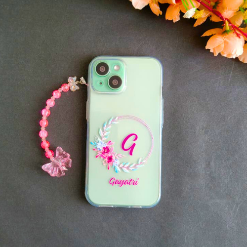 Cute Pink & White Crystal Charm Combo