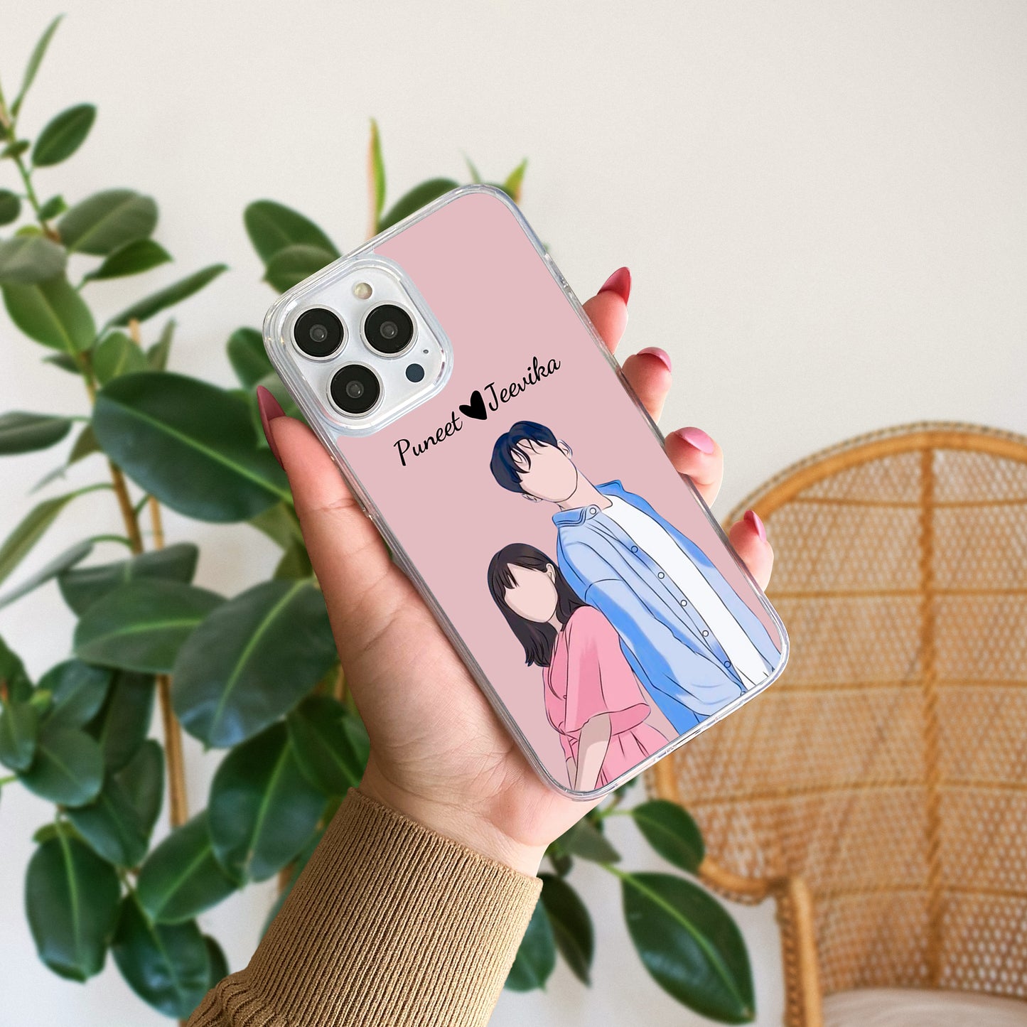 Cute Couple Name Case Design 21