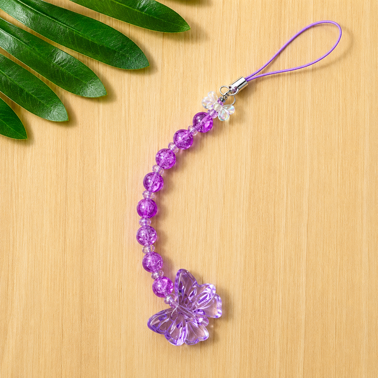 Stylish Lavender Aesthetic Phone Charm