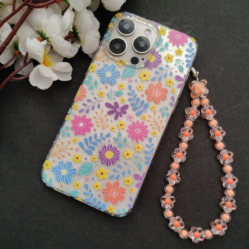 Cute Floral Orange Charm Aesthetic Phone Charm Design (215)