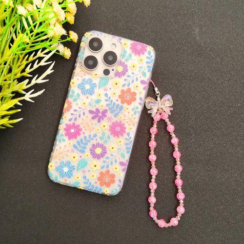 Cute Pink Butterfly Aesthetic Phone Charm Design (202)