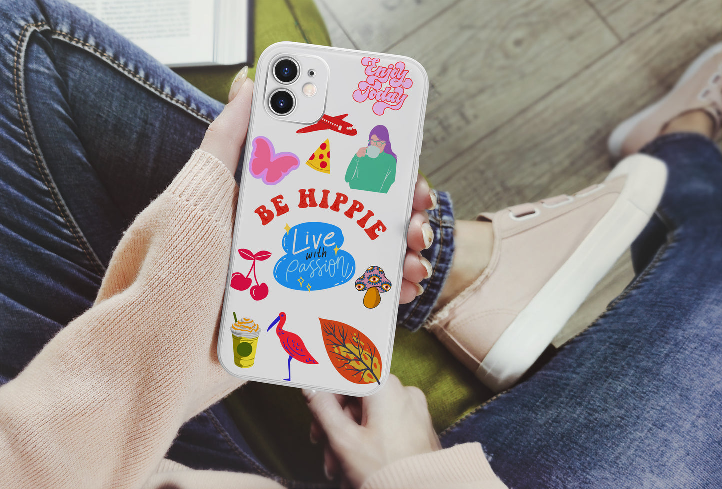 Custom Sticker Case Design 10
