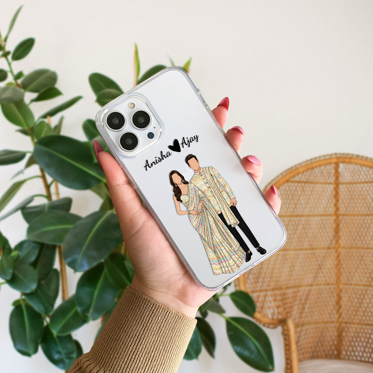 Cute Couple Name Case Design 28