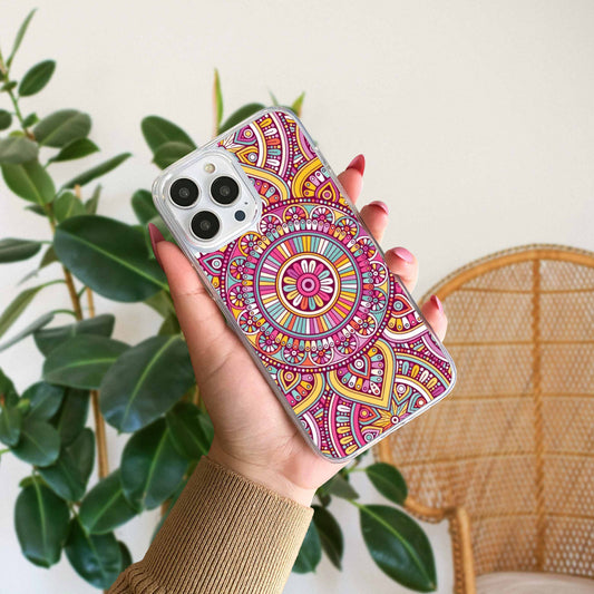 Aesthetic Mandala Art Silicon Case Design 2