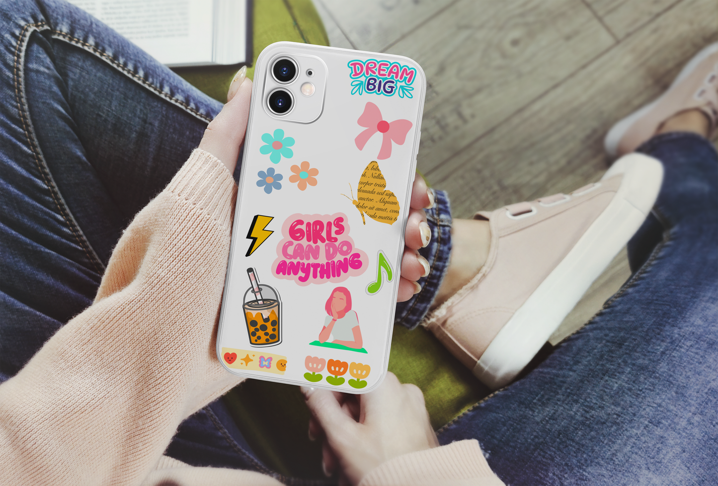 Custom Sticker Case Design 2