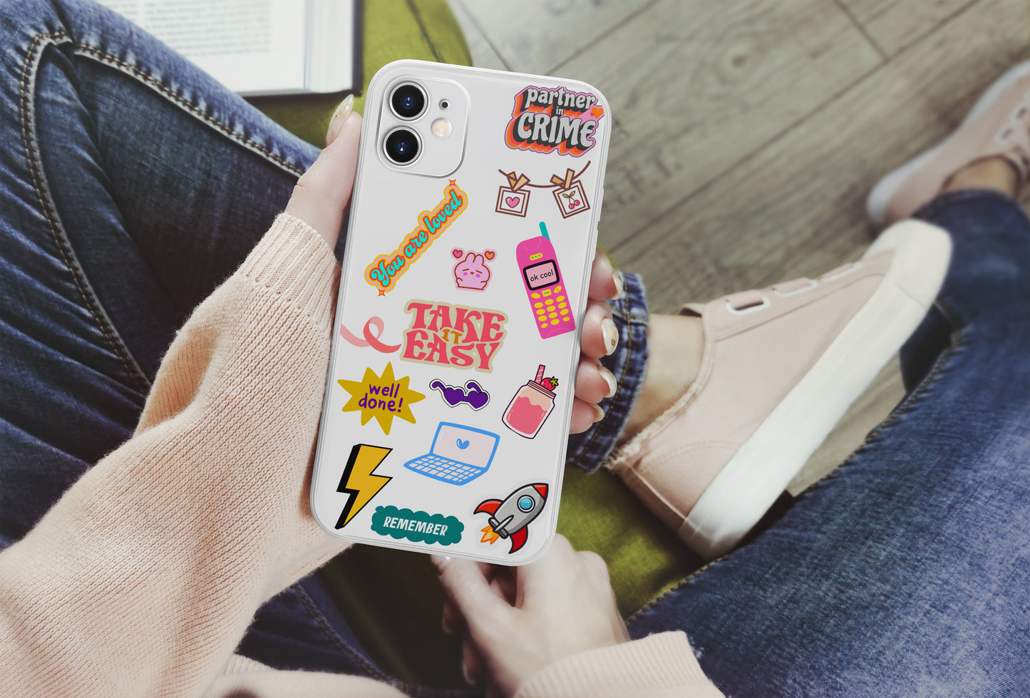 Custom Sticker Case Design 11