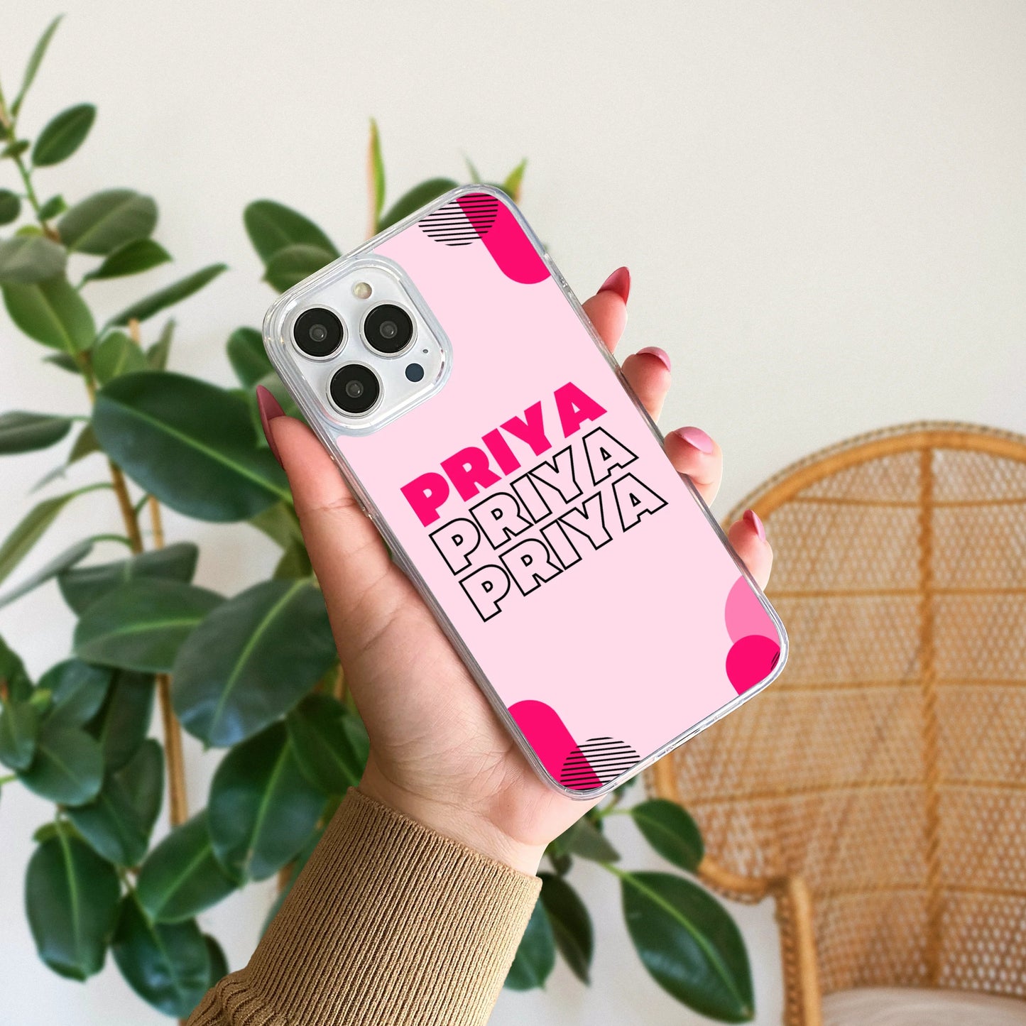 Name Echo Customized Silicone Phone Case