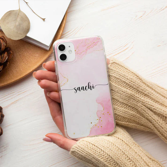 Aesthetic Water Art Name Case Design 3