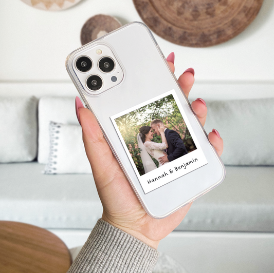 Picture Perfect Customized Transparent Silicone Phone Case