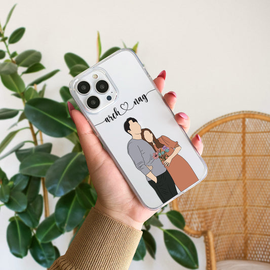 Cute Couple Name Case Design 2