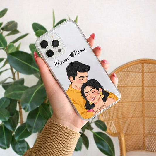 Cute Couple Name Case Design 23