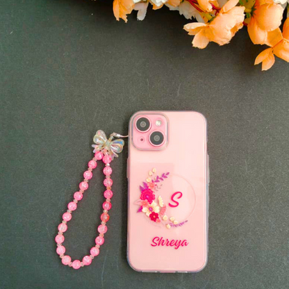 Cute Pink Crystal Handmade Charm Combo
