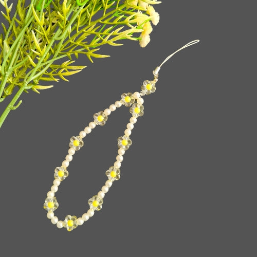 Cute Yellow Aesthetic Phone Charm Design (201)