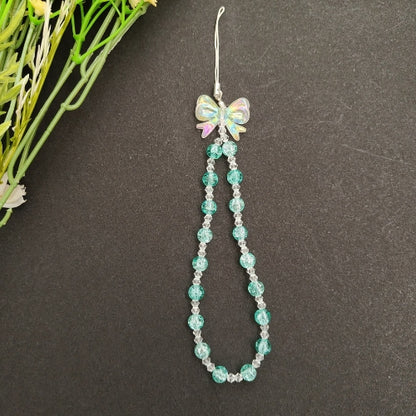 Cute Green Butterfly Charm Aesthetic Phone Charm Design (209)
