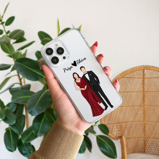 Cute Couple Name Case Design 26