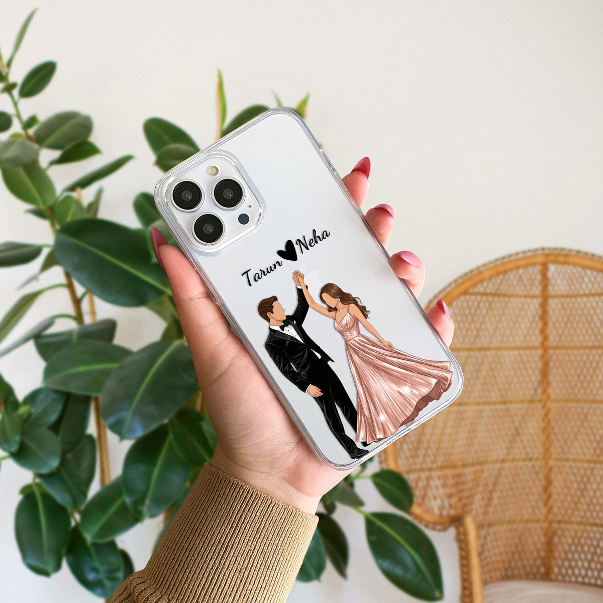 Cute Couple Name Case Design 27