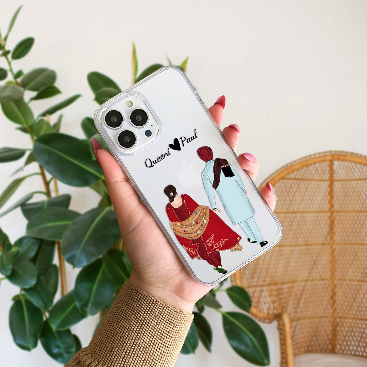 Cute Couple Name Case Design 33