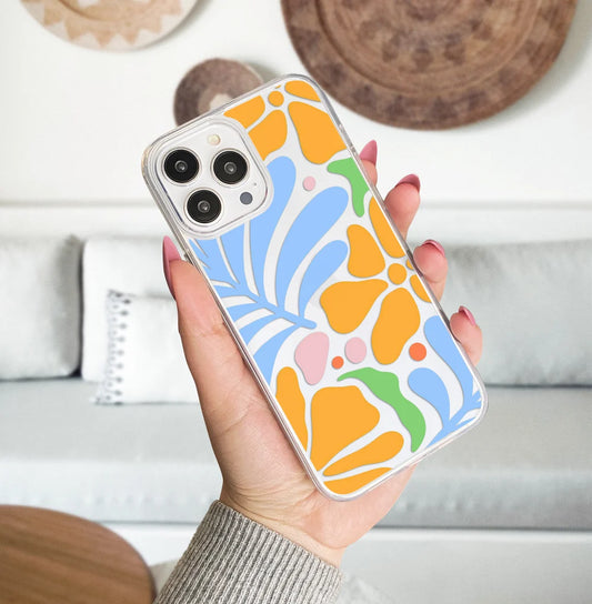 Pastel Bloom Abstract Phone Case 4