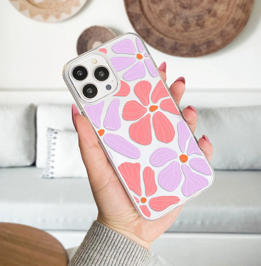 Pastel Bloom Abstract Phone Case 2