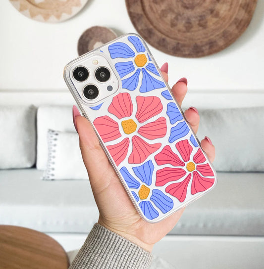 Pastel Bloom Abstract Phone Case 6