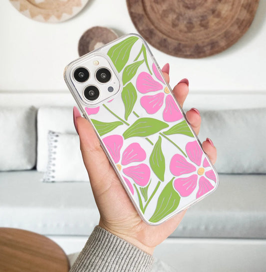 Pastel Bloom Abstract Phone Case 5