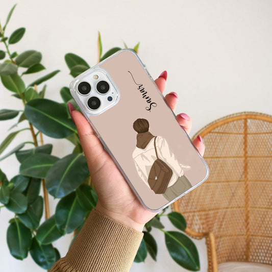 Aesthetic Boy Silicon Custom Name Case Design 12