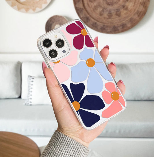 Pastel Bloom Abstract Phone Case 1
