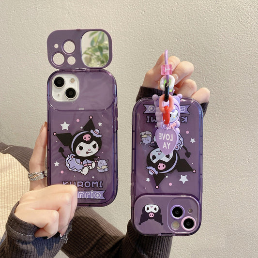 Mirror Case With Keychain Phone Case & Cover