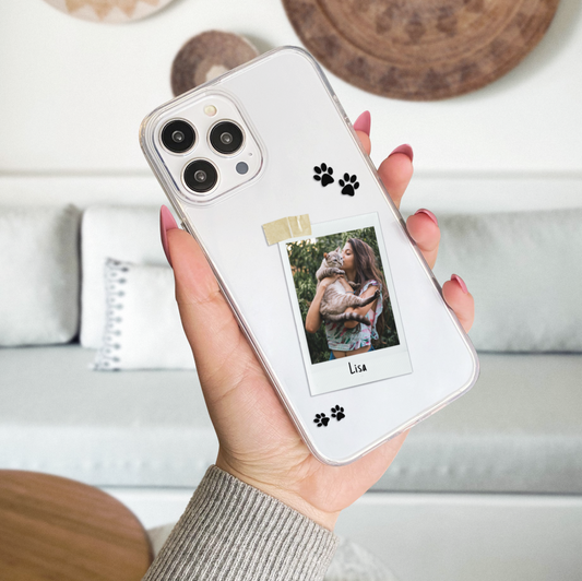 Photo Fusion Customized Transparent Silicone Phone Case